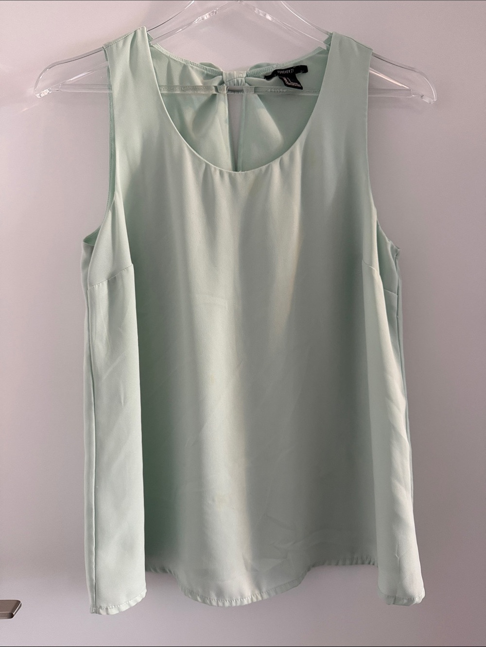 Forever21 - Mint Green Sleeveless Blouse